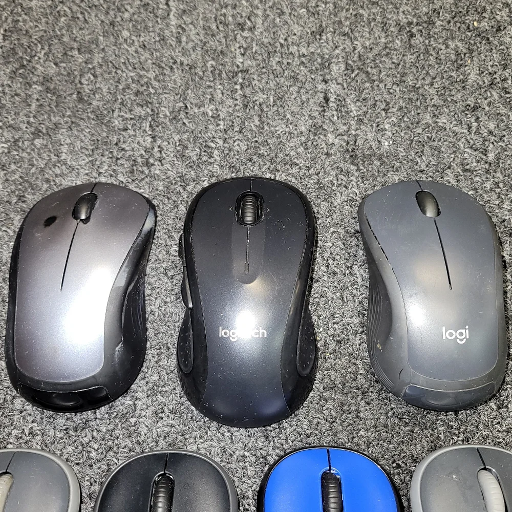 7pc Logitech Wireless Mouse without USB Nano Receivers - AS IS